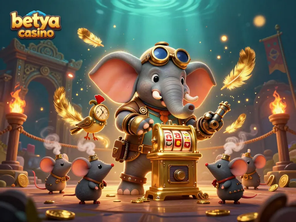 Experience exciting wins at betya casino with a steampunk-themed gaming extravaganza.
